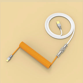 CoolKiller V2 Yellow Custom Coiled Aviator Cable show