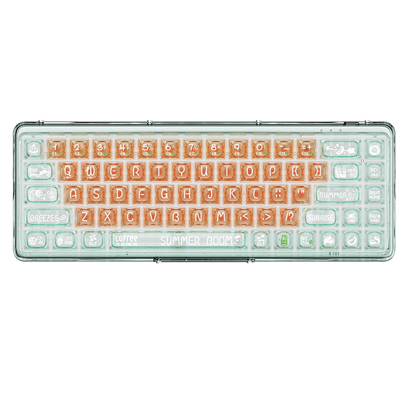 Lofree 1% Dual Mode Transparente Tastatur