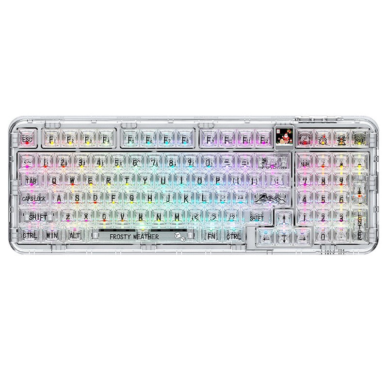 CoolKiller CK98 Transparent Mechanical Keyboard - WhatGeek