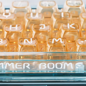 Lofree 1% Dual Mode Transparent Keyboard