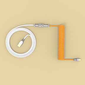 CoolKiller V2 Yellow Custom Coiled Aviator Cable - WhatGeek