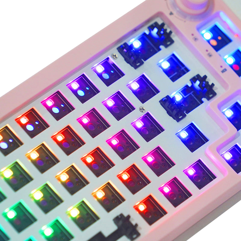 Homoo KF068 RGB DIY Kit with Rotary Knob - WhatGeek