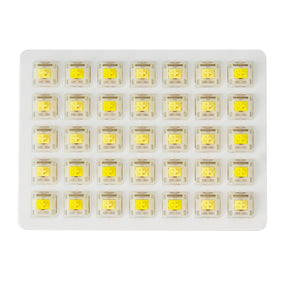 Gateron CAP V2 Yellow Switches back details