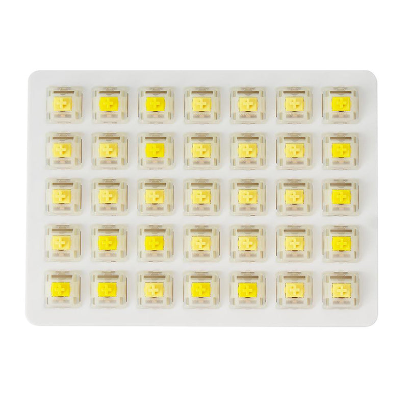 Gateron CAP V2 Yellow Switches back details
