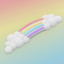 PIWIJOY Cloud Pad Tastatur-Handgelenkauflage aus weichem Memory-Schaum