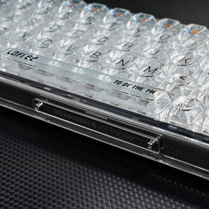 Lofree 1% Dual Mode Transparent Keyboard details