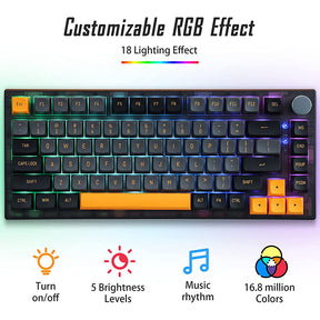 FEKER Ultra75 Gasket Mechanical Keyboard