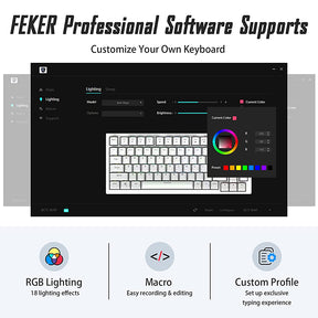 FEKER Ultra75 개스킷 기계식 키보드
