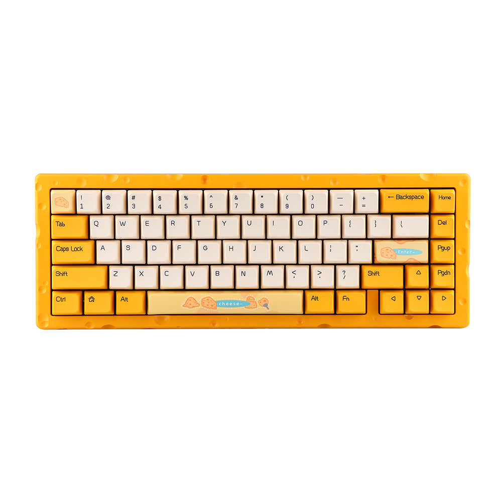 Ajazz AC067 Cheese Mechanical Keyboard View