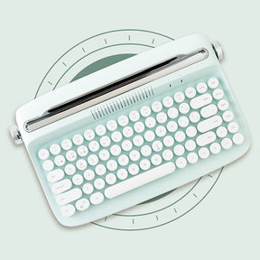 Tastiera a membrana Bluetooth retrò per macchina da scrivere ACGAM ACTTO B303