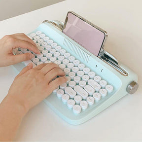 Tastiera a membrana Bluetooth retrò per macchina da scrivere ACGAM ACTTO B303