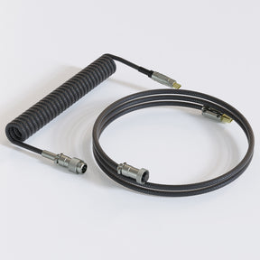 ACGAM CP01 Black USB-C Coiled Aviator Cable