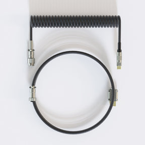 ACGAM CP01 Black USB-C Coiled Aviator Cable