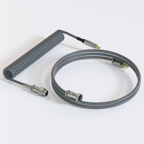 ACGAM CP01 다크 그레이 USB-C 코일 에비에이터 케이블