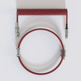 ACGAM CP01 Red USB-C Coiled Aviator Cable
