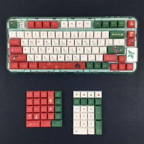 ACGAM Christmas PBT XDA Profile Keycap Set 136 Keys