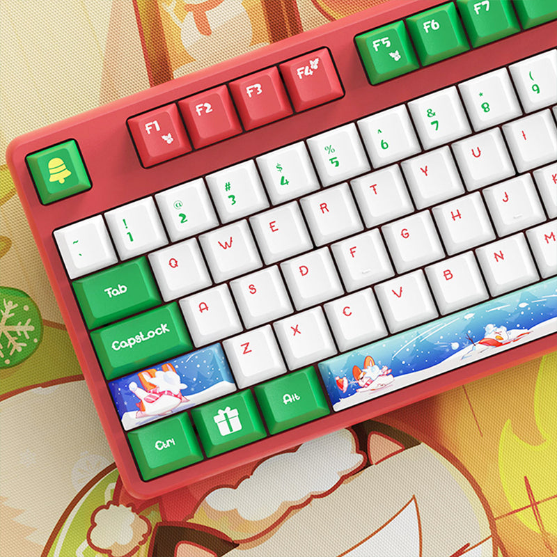 products/ACGAMChristmasSnowmanPBTCherryProfileKeycapSet132Keys_4