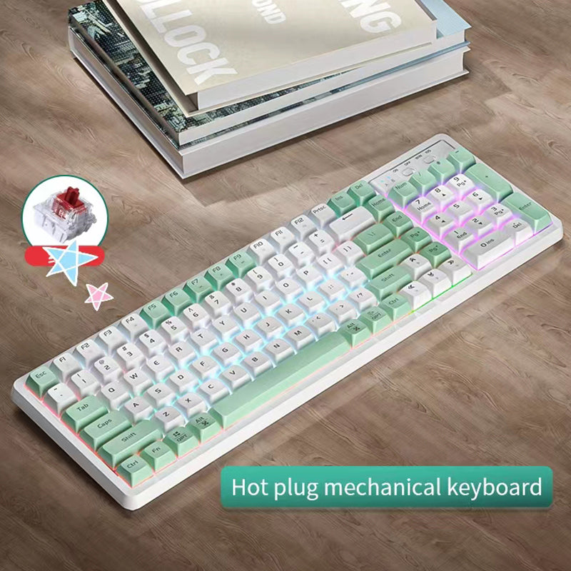 ACGAM GK102 mechanische Tastatur in voller Größe