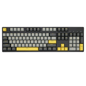 ACGAM Graphite Gold & Shoko OEM-Profil-Tastenkappen-Set, 166 Tasten, passend für Alice