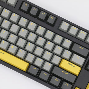 ACGAM Graphite Gold & Shoko OEM-Profil-Tastenkappen-Set, 166 Tasten, passend für Alice