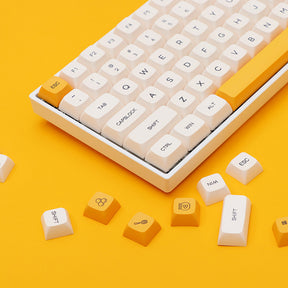 ACGAM Honey and Milk XDA Profile Keycap Set 140 teclas