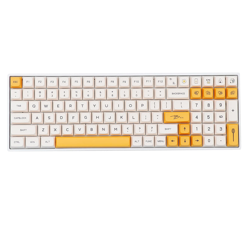ACGAM Honey and Milk Korean Layout XDA Profile Keycap Set - Thumbnail 2