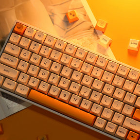 ACGAM Honey and Milk XDA Profile Keycap Set 140 Keys