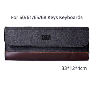 ACGAM キーボード キャリー ケース フェルト バッグ フリップ カバー マグネット ボタン
