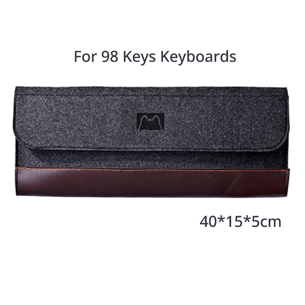ACGAM キーボード キャリー ケース フェルト バッグ フリップ カバー マグネット ボタン