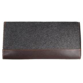 ACGAM Keyboard Carry Case Felted Bag Flip Cover Magnetic Button