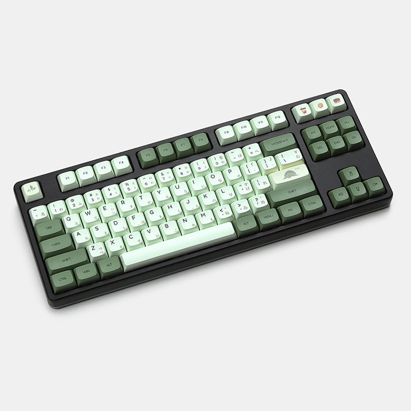 ACGAM Matcha disposition japonaise XDA profil Keycap Set 124 touches