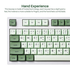 ACGAM Matcha Thai XDA Profile PBT Keycap Set 124 Keys