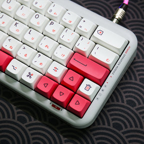 ACGAM Pink Indigo Japanese Layout XDA Profile PBT Keycap Set 126 คีย์
