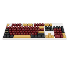 ACGAM Red Samurai Theme PBT Cherry Profile Keycap Set 159 Keys