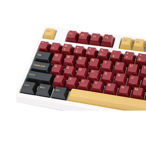 ACGAM Red Samurai Theme PBT Cherry Profile Keycap Set 159 Keys