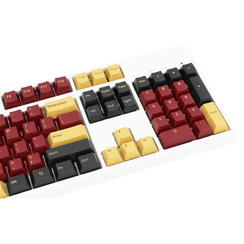 ACGAM Red Samurai Theme PBT Keycap Set