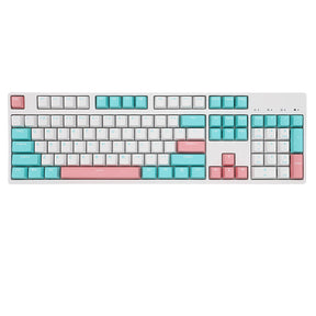 ACGAM Graphite Gold & Shoko OEM-Profil-Tastenkappen-Set, 166 Tasten, passend für Alice