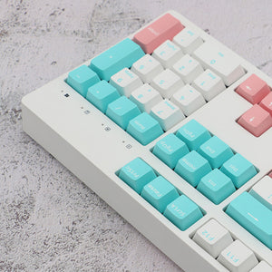 ACGAM Graphite Gold & Shoko OEM Profile Keycap Set 166 Keys Fits Alice