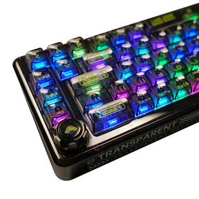 AULA F68 Transparent Gasket 3-Mode RGB Mechanical Keyboard