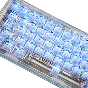 AULA F68 Transparent Gasket 3-Mode RGB Mechanical Keyboard