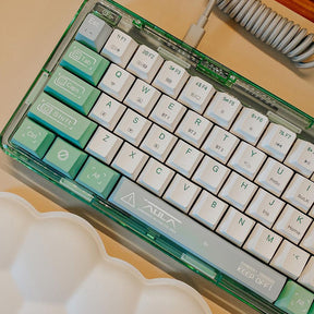 AULA F68 Transparent Gasket 3-Mode RGB Mechanical Keyboard