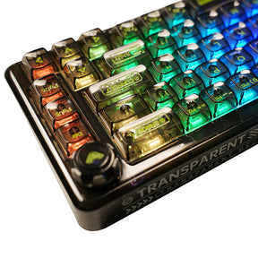 AULA F68 Transparent Gasket 3-Mode RGB Mechanical Keyboard