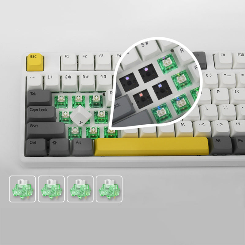 Ajazz AK873 TKL Mechanical Keyboard - Thumbnail 3