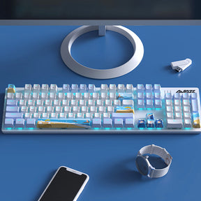 Ajazz Coastline Keycap set 9 Keycaps show