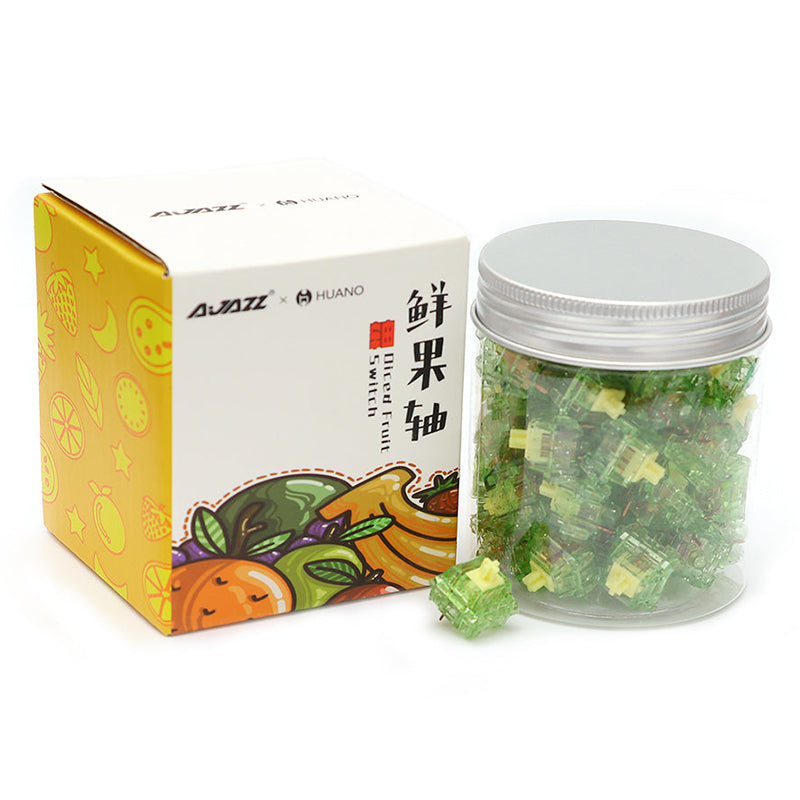 Ajazz Diced Fruit Switch Set - Kiwi Switch package