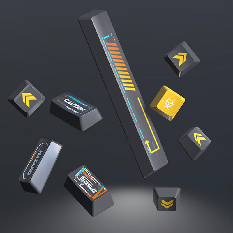 Ajazz Yuan Era Theme Keycap Set 9 Keys details