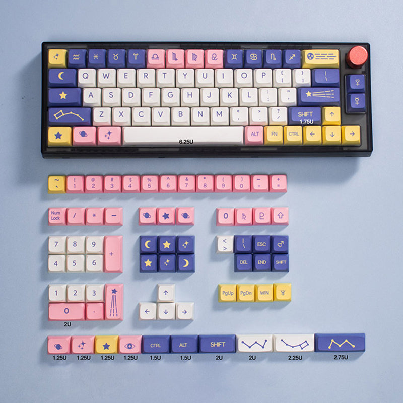 ACGAM 占星術 紫星座 XDA プロファイル キーキャップ セット 134 キー