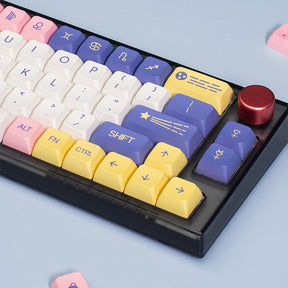 ACGAM Astrology Purple Constellation XDA Profile Keycap Set 134 Keys