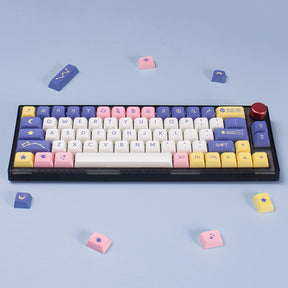 ACGAM Astrology Purple Constellation XDA Profile Keycap Set 134 Keys