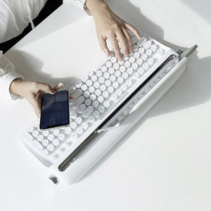 ACGAM ACTTO B503 タイプライター レトロ Bluetooth メンブレン キーボード